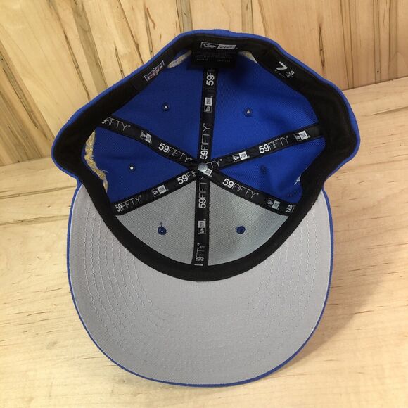 Los Angeles Rams Hat Cap Size 7 3/4 Blue New Era 9Fifty Football Team Adult Mens - Picture 7 of 9